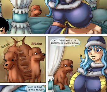 Fairy Gang Bang - Fairy Tail Encounter Juvia and Dogs | Erofus - Sex and Porn Comics