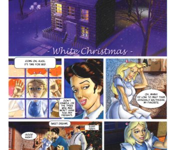 comic White Christmas