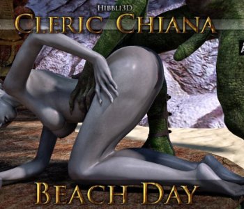 comic Cleric Chiana - Beach Day - Part 5