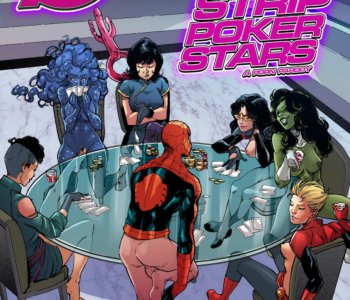 comic A-Force - Strip Poker Stars