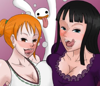 comic Nami & Robin - Pirate Hypnosis