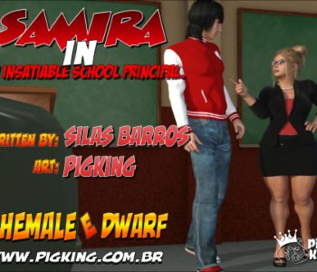 comic Samira in an Insatiable School Principal
