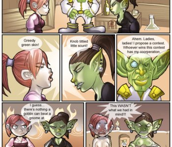 comic Gnome vs. Goblin