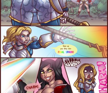 comic League of Legends -  Luxs Lane Dont Swing That Way