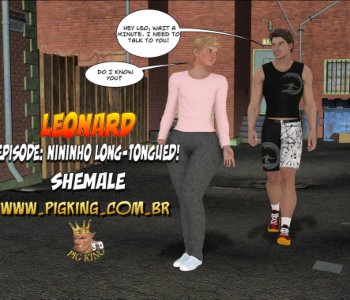 comic Leonard - Nininho Long-Tongued