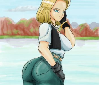 Android 18 Goes Inside Cell | Erofus - Sex and Porn Comics