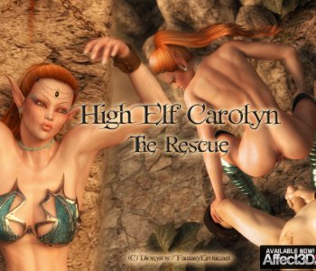 comic High Elf Carolyn The Rescue