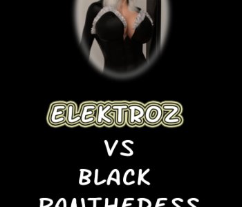 comic Elektroz vs Black Pantheress