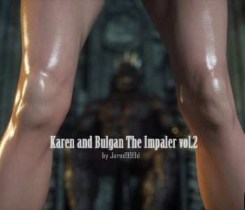comic Karen and Bulgan the Impaler