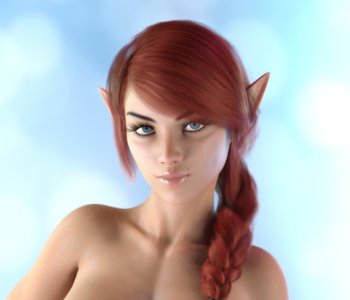 comic Just an Elf Girl