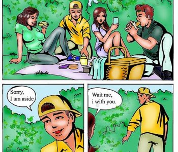 comic A wonderful picnic