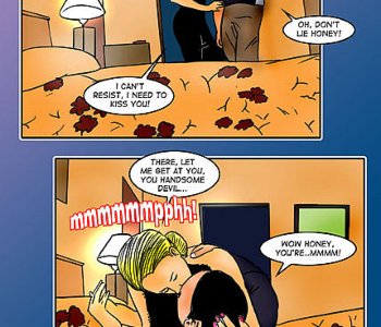 Being jerked off to mommy and dad fucking, son becomes double hard | Erofus  - Sex and Porn Comics