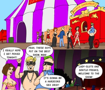 Gotham Circus | Erofus - Sex and Porn Comics