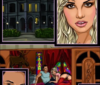comic Britney and Kevin Bedroom seduction tape