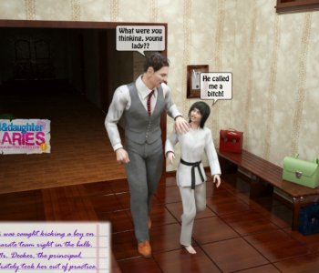 cartoon 3d incest daughter 