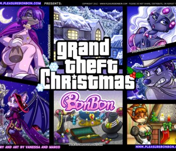 comic Grand Theft Christmas