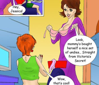 comic These horny babes give lessons of lesbian fuck and dildo-banging