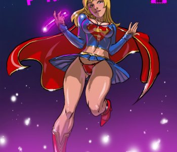 comic Supergirl Purple Trouble