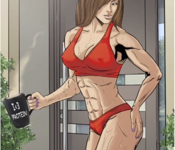 comic Muscle MILF