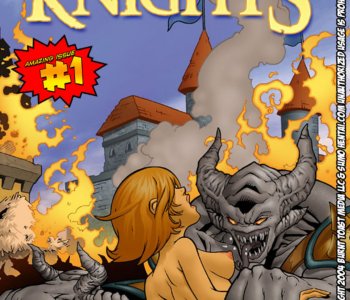 comic Azure Knights