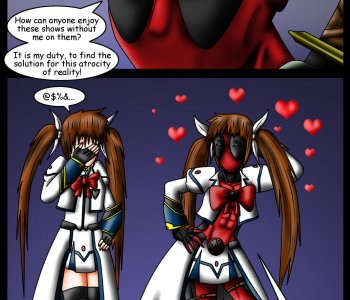 comic Deadpool & Nanoha