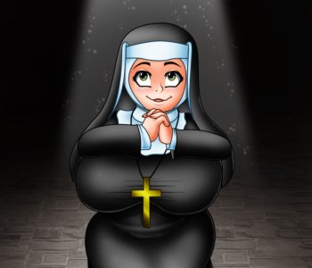 comic Little Lusty Nun