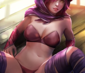 comic Xayah