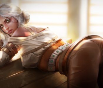 comic Ciri - Stable Fun