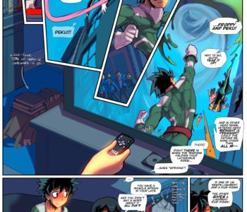 comic My Hero Academia - Teamwork