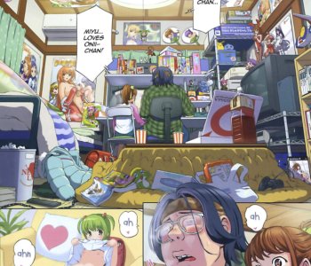 comic A Commonplace Scene In Otaku Room