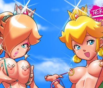 comic Tekuho - Peach Rosalina