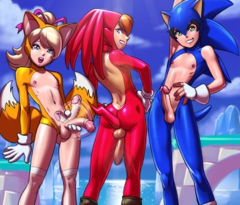 Sonic Trap Porn - Tekuho - Sonic Tails Knuckles | Erofus - Sex and Porn Comics