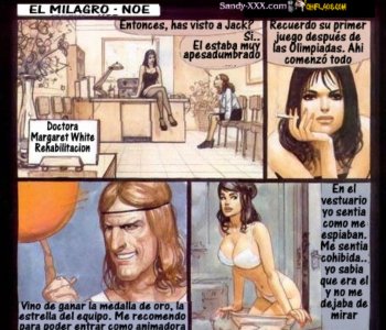 comic El milagro - Spanish