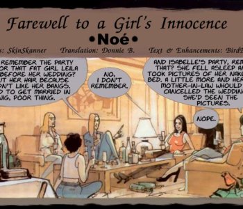 comic Farewell to a Girls Innocence