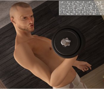 comic Fuck fitness for a horny dad