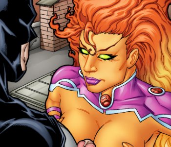 comic Batman & Starfire