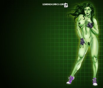 comic She-Hulk fucks the marvel universe