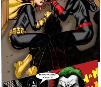 comic Joker vs Batwoman