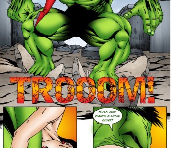 Wonder Woman vs the Incredibly Horny Hulk | Erofus - Sex and Porn Comics