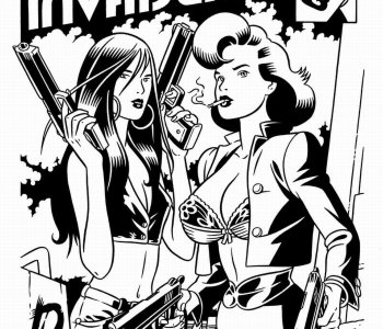 comic Ginger & Rogers - Domina Invaders