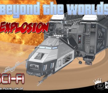 comic Beyond the worlds - Explosion