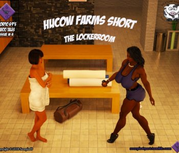 comic Hucow Farms Short - The Lockerroom