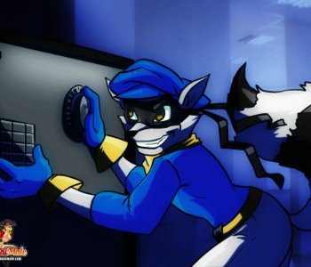 comic Sly Cooper Caught