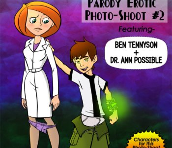 comic Ben 10 with Ann Possible