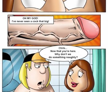 Family Guy Porn Huge Cock - Chris and Meg Alone at Home | Erofus - Sex and Porn Comics