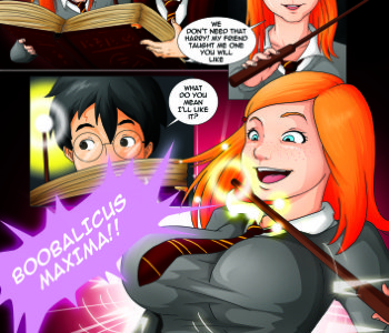comic Harry Potter and the Forbidden Spells