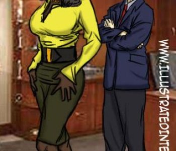 Interracial Blonde Wife Boss Sons Cartoon