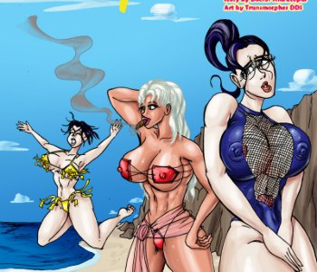 comic Issue 3 - Beach Babe Family