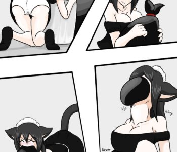 Maid Comic Girl - Garbage Eating Catgirl Maid | Erofus - Sex and Porn Comics