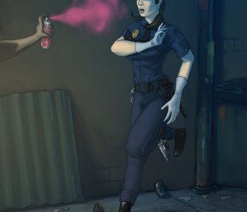 comic Bimbo Cop